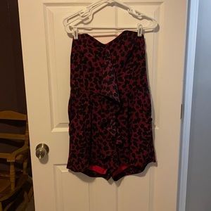 Express strapless romper size 10